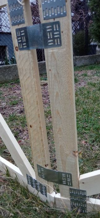 Ogrodzenie,Drewniane, płot