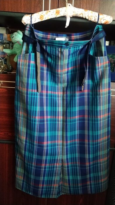 Винтажная юбка миди (46)