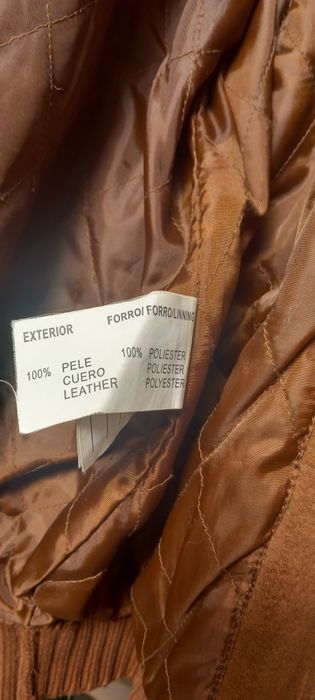 Blusão homem em pele