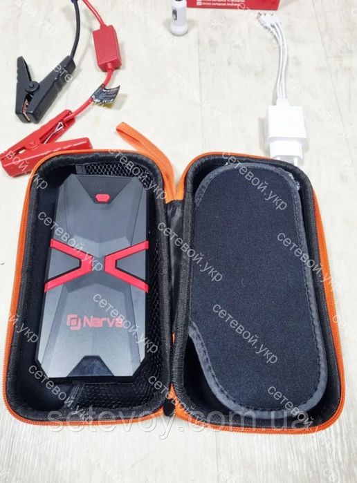 Пусковий пристрій  бустер Джамп-стартер 1200