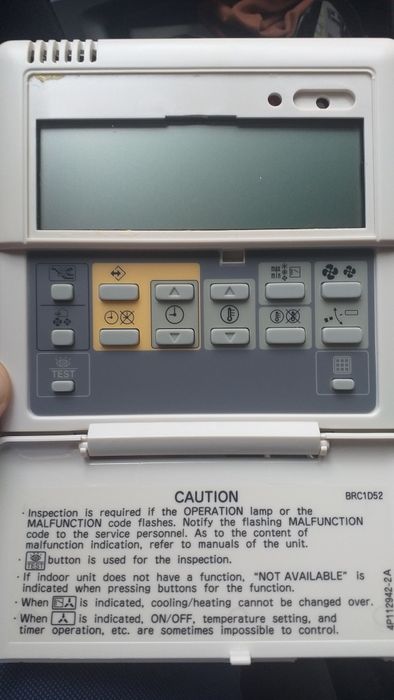Comando  Daikin novo