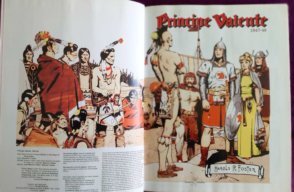 Harold Foster- Príncipe Valente 1947-48 (Vol. 6) [Bonecos Rebeldes]