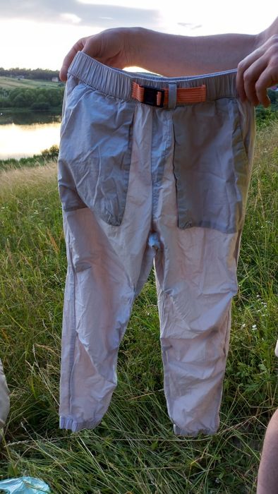 Штани брюки літні хлопцю бавовняні сірі,вік 11,12,13 років,зріст 164 с