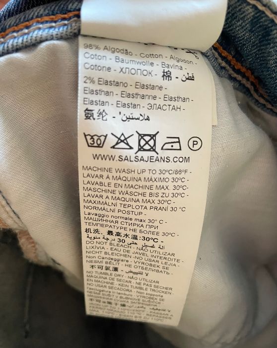 Calções de ganga Salsa Push In Secret Glamour