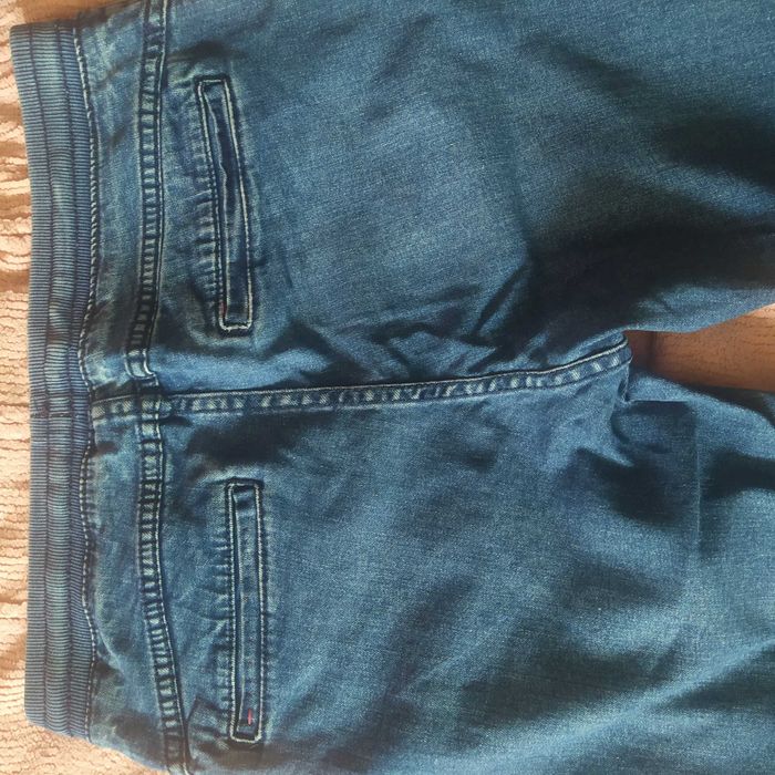 Spodnie jeans ze ściągaczami ZARA