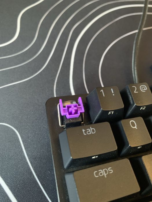 Клавіатура Razer Huntsman Mini Purple Switch, райзен хунстар міні