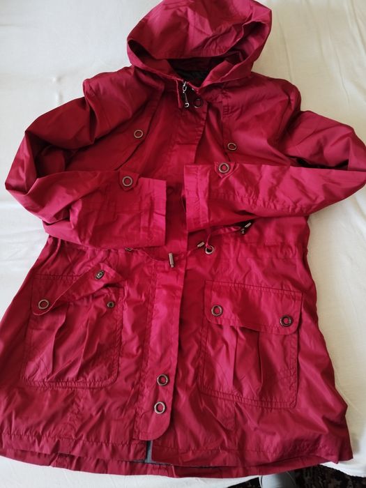 Kurtka przeciwdeszczowa płaszczyk typu parka Weatherproof rozmiar L