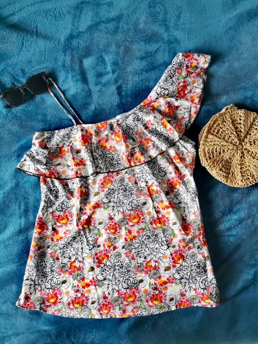 Boho bluzka na lato, Pepco, rozmiar L/40
