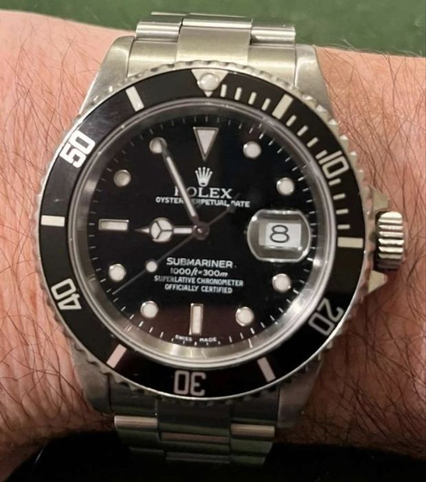 Rolex submariner preto