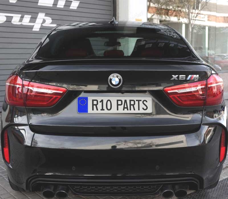AILERON LIP BMW X6 F16 F86 14- LOOK M