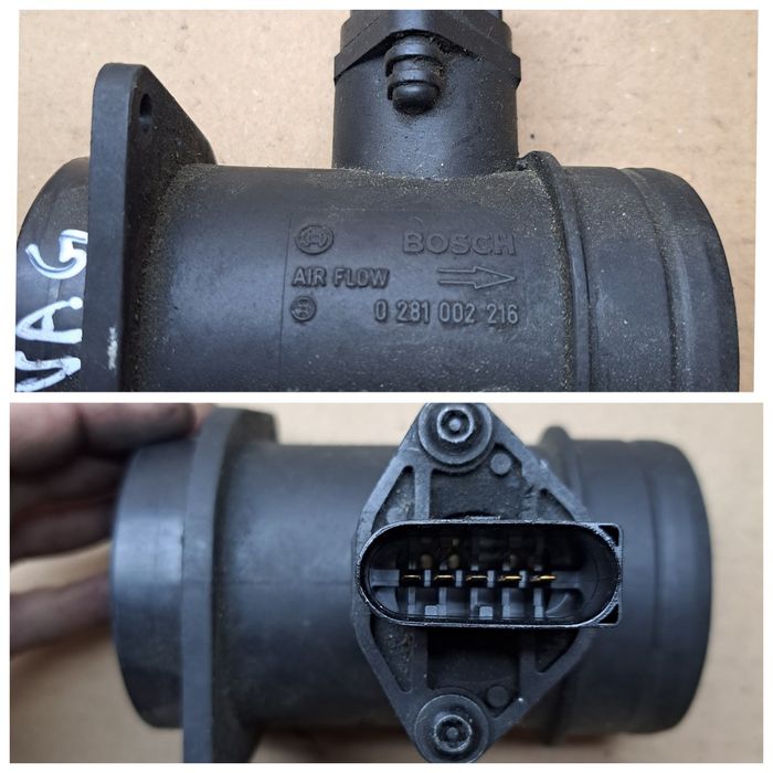 ДМРВ Розходомір Повітря VAG VW Ауді Пасат Б5 Гольф 4 Сеат Шаран А4 А3