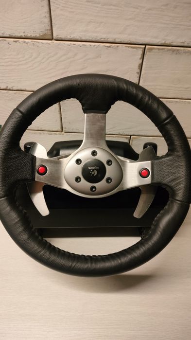 Kierownica Logitech G25 + shifter + pedały+zasilacz. Igła!!!