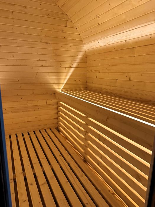 Sauna ogrodowa Grzybek Beczka 2m Dowolna Konfiguracja Nowość !