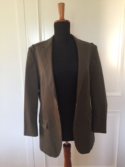 Marynarka płaszcz męska casual khaki Hugo Boss M