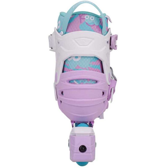 Роликовые коньки детские раздвижные Flying Eagle S5 Pro Buzz фиолетовые