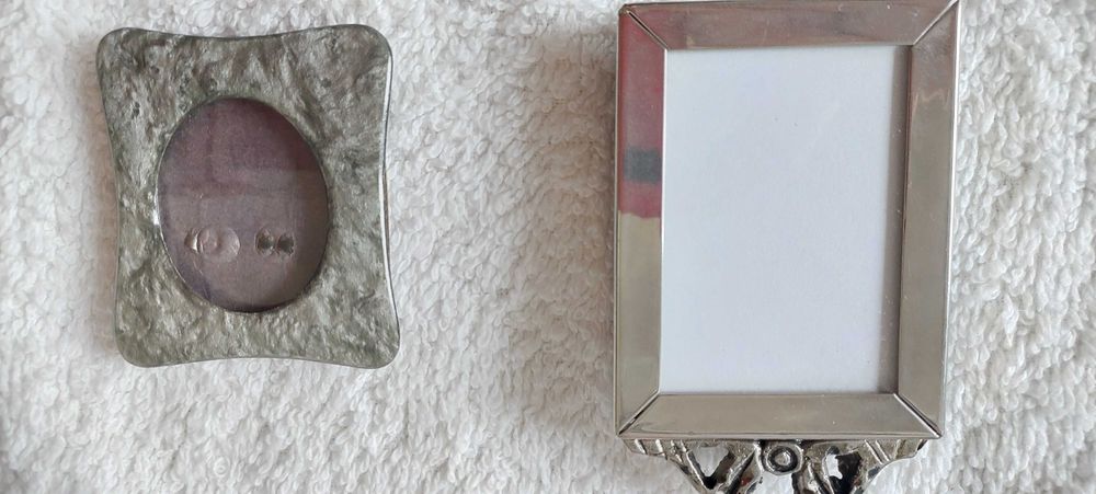 Cinco Mini Molduras antigas para fotos