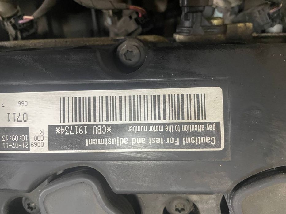 Двигун vw 1.8 cpk мотор пасат nms 2.5 cbu двигатель джета 1.4 czt