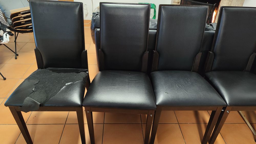 Conjunto de 5 cadeiras