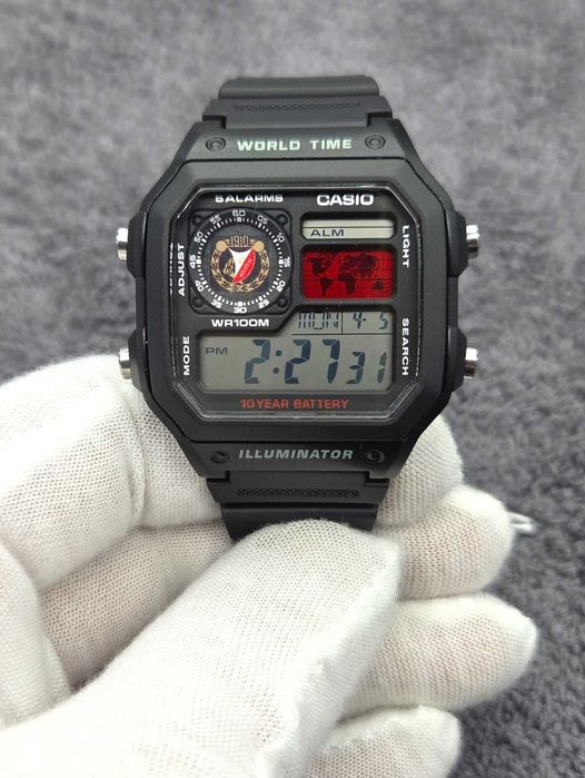 Casio Royale WIDZEW ŁÓDŹ AE-1200WH-1A - Unikatowy
