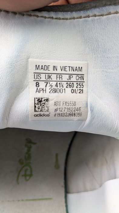 Adidas Stan Smith Kermit 41 1/3