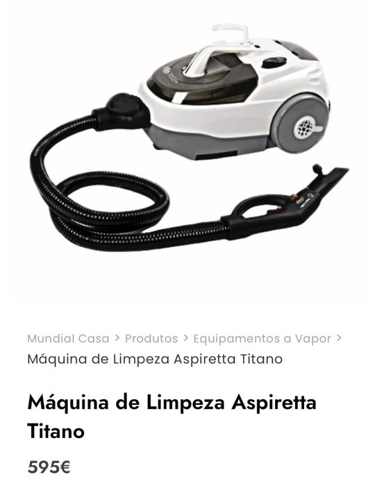 Vendo maquina de limpeza Aspiretta Titano