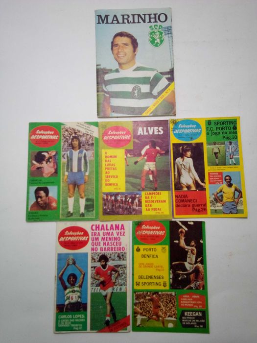 Revistas Futebol -GOLO-IDOLOS- FCP Porto - SCP Sporting - SLB Benfica