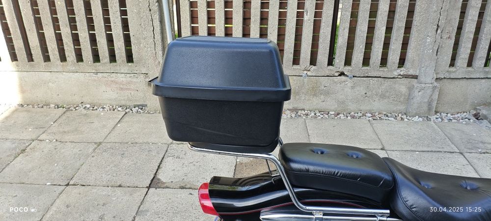 Kufer centralny bagażnik do motoru skutera roweru na kask, Kappa