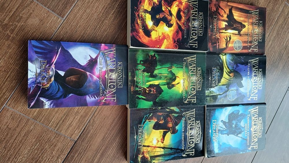 Kroniki Wardstone tomy 1, 2, 3, 4, 5, 6, 8