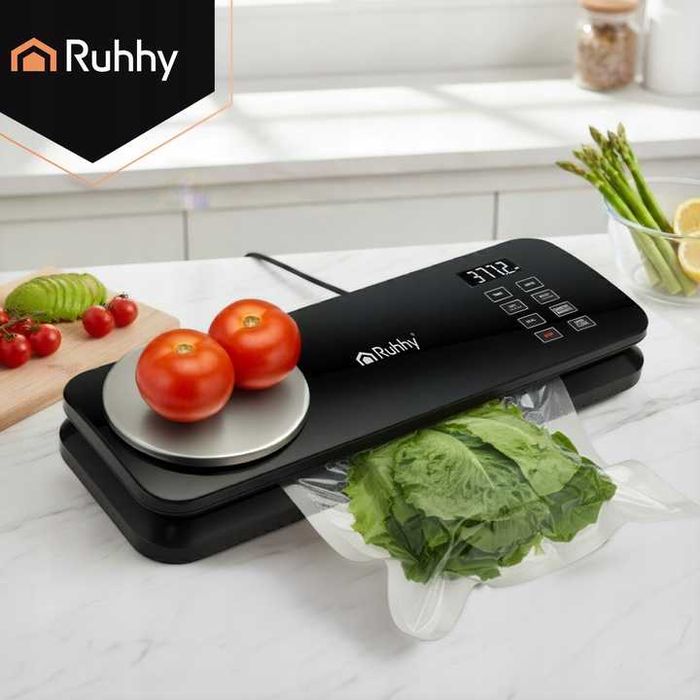 Zgrzewarka Próżniowa do Żywności z Wagą Pakowarka do Jedzenia + Folia