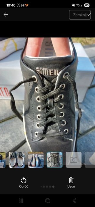 Sneakersy trampki Simen
