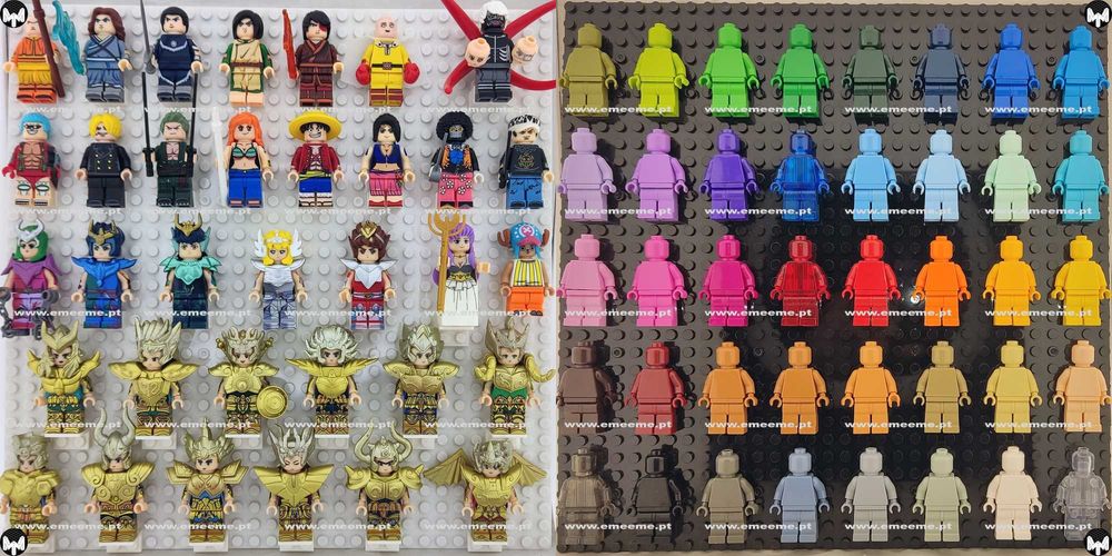 MM - Mini Figuras LEGO - Filmes / Series / Anime / Jogos / Marvel