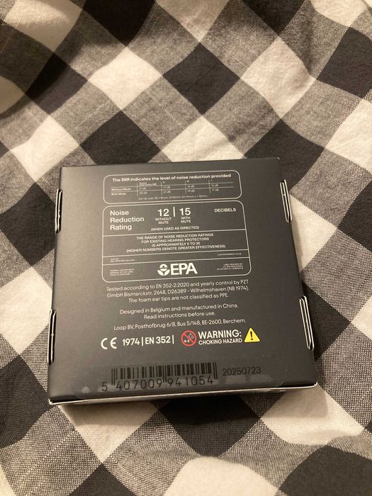 Loop Experience 2 Plus srebrne - zatyczki / stopery do uszu