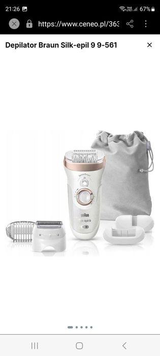 Depilator firny braun