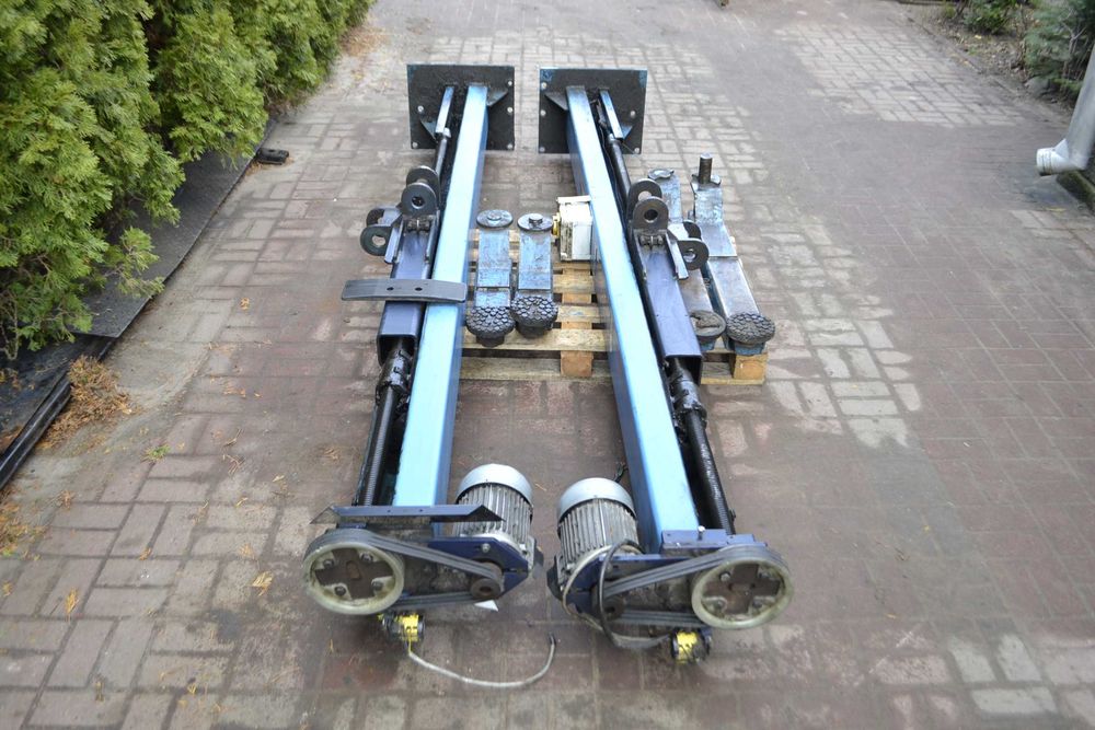 Podnośnik dwukolumnowy Hofmann 3T-14r,wolny przejazd,śrubowy,LOOKNIJ !