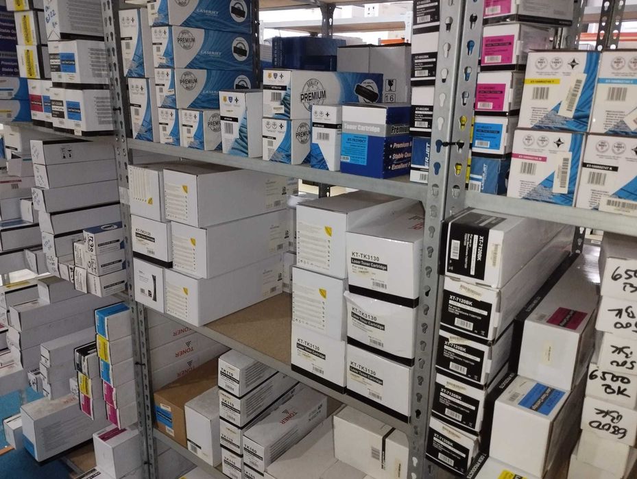 Lote de Toners e Tambores Compatíveis NOVOS