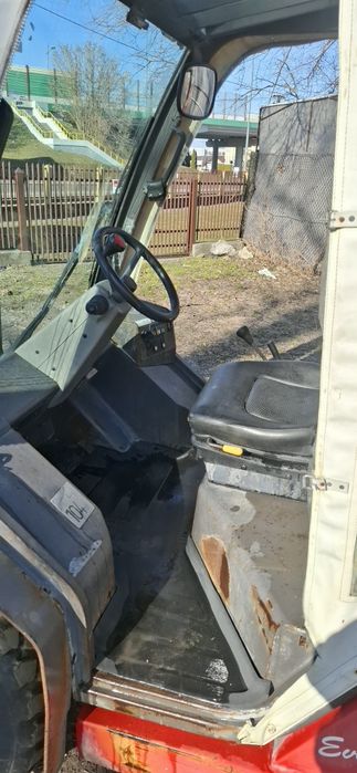 Terenowy wozek widlowy manitou msi25t transport