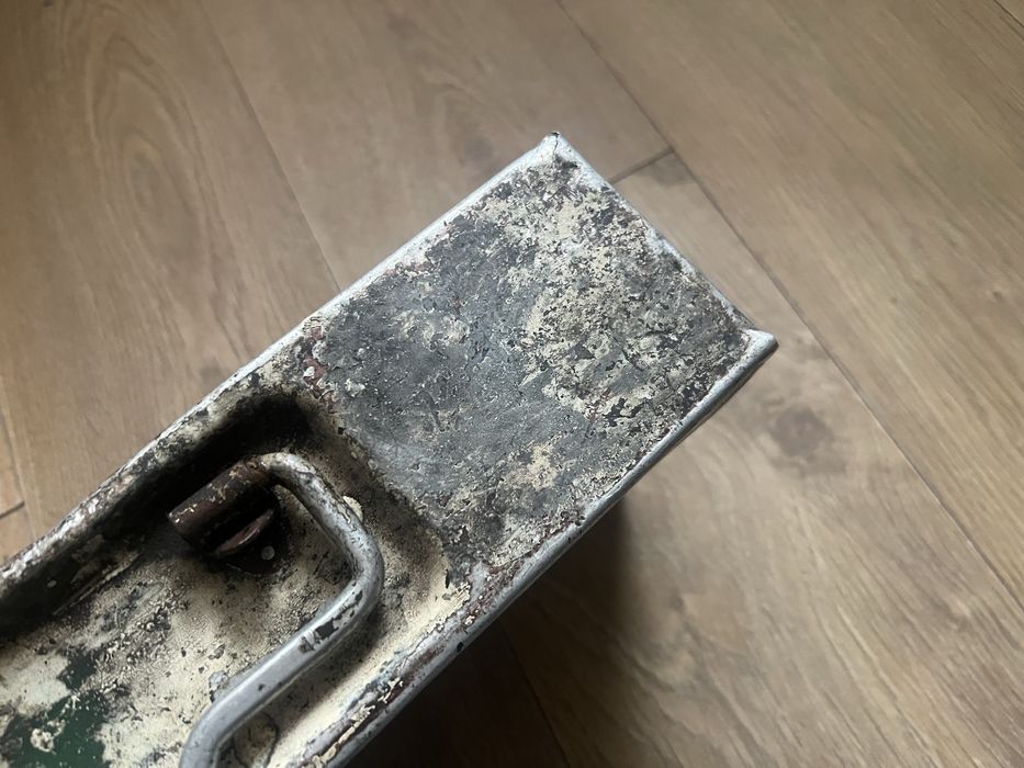 Skrzynka niemiecka MG42 Winter Camo, Patronenkasten Wehrmacht