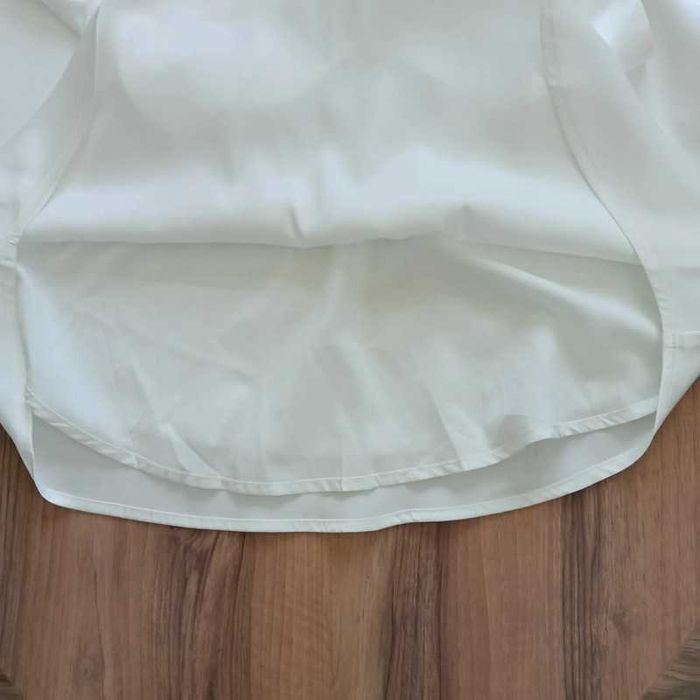 Bluzka satynowa, Top 2XL ecri