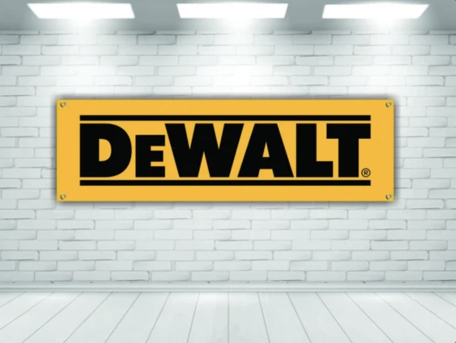Baner plandeka 150x60cm Dewalt