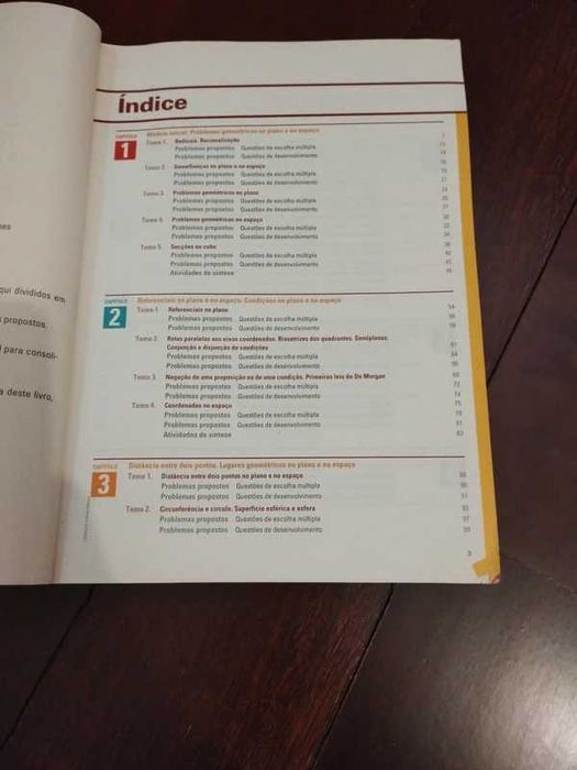 Livro de exercícios de Matemática A 10° ano