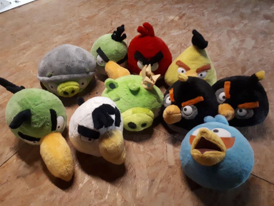 Angry birds maskotki