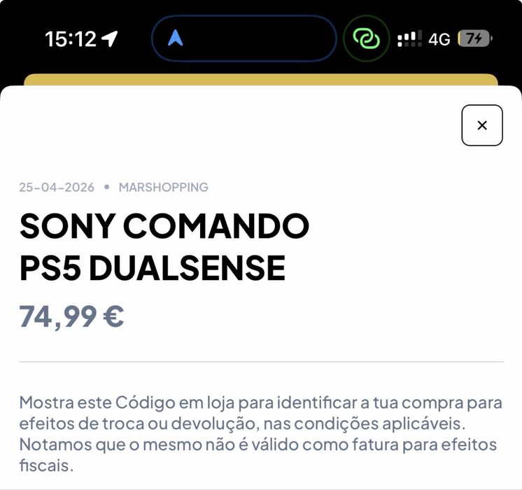 Comando PS5 Dualsense - comprado ha menos de 1 mes