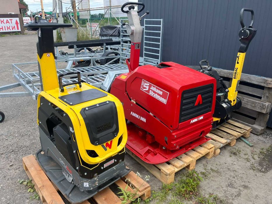 Віброплита 404 Кг Wacker Neuson DPU 5260He 2026 рік практично НОВА трамбовка Вибротрамбовка