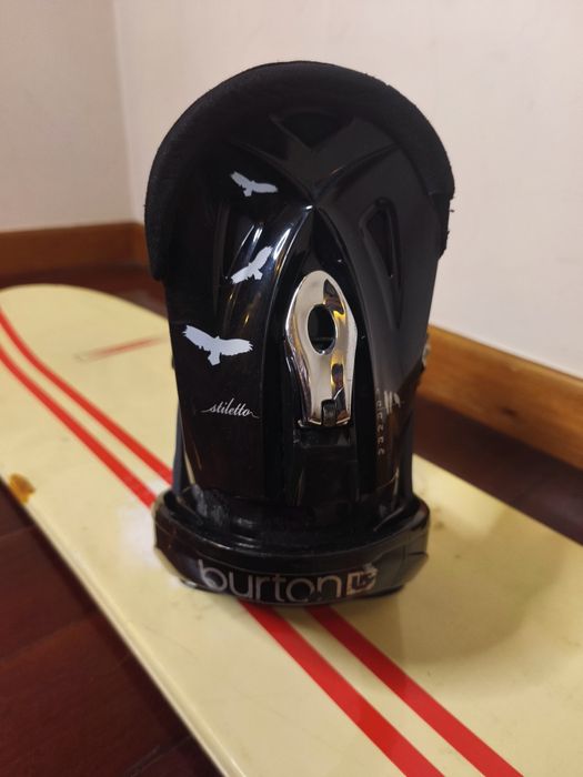 Prancha snowboard + fixações