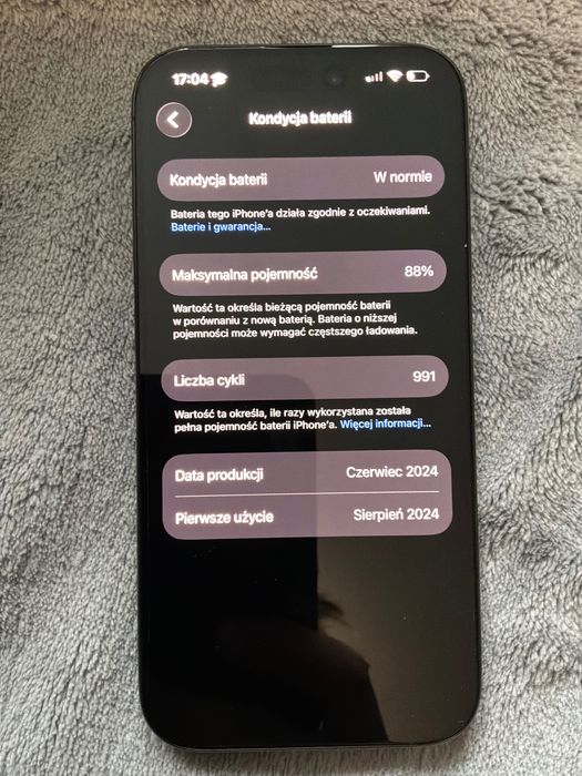 iPhone 15 pro 88%