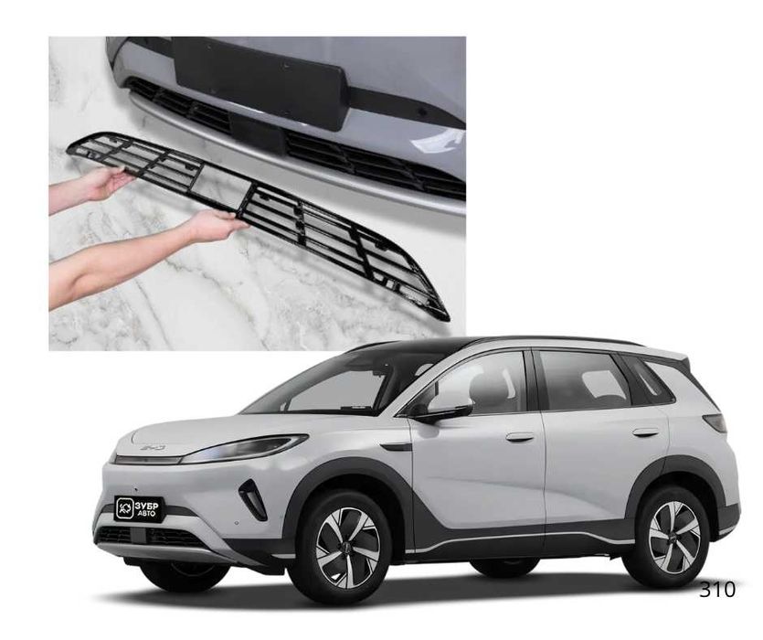 Захисна сітка решітки радіатора BYD Sealion 05 защитная сетка Силайн