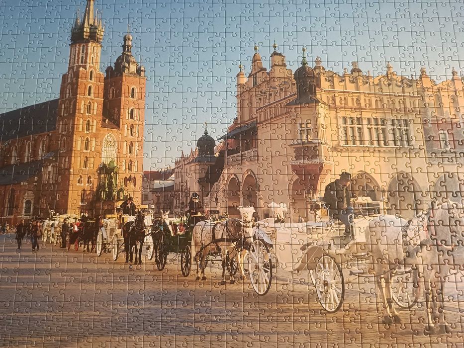 Kraków puzzle 1000 elementów