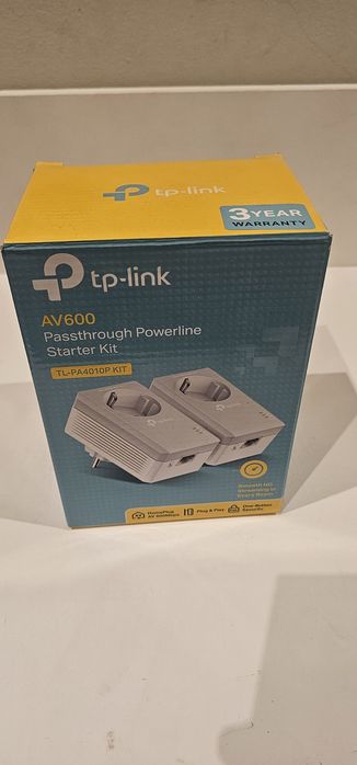 Kit TP-Link AV600 Powerline – 2 Adaptadores + 1 de Oferta