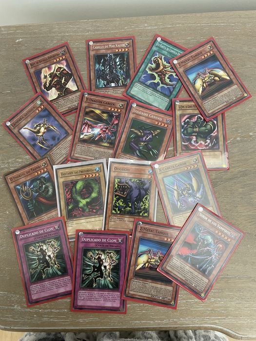 Cartas Yu-Gi-Oh portugues/espanhol