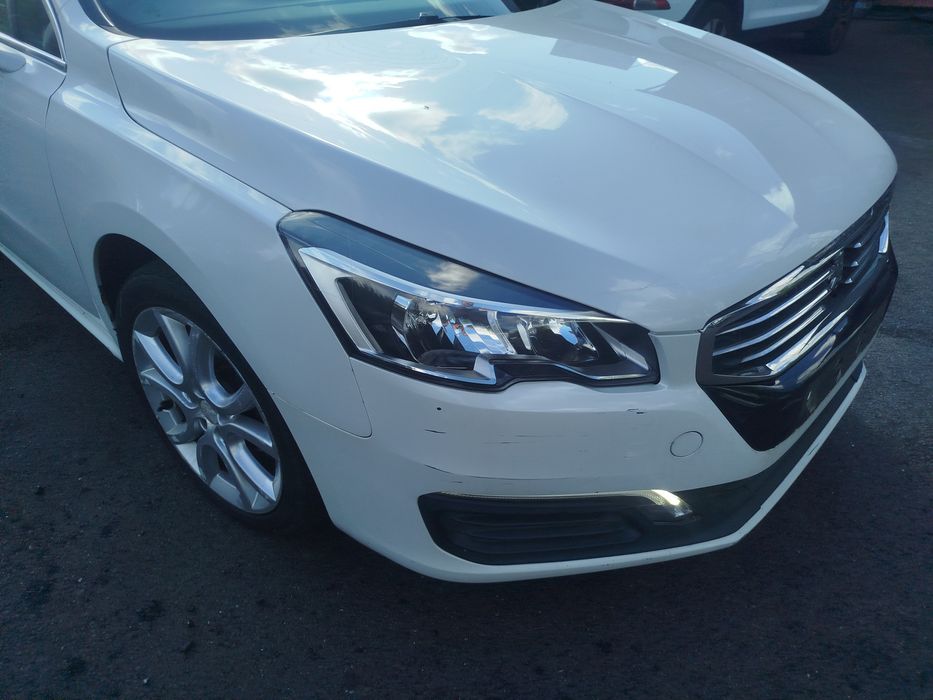 peugeot 508 lift KWED zderzak przedni kompletny belki pas przedni